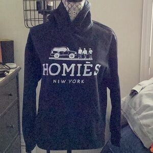 Reason Black Graphic Hoodie